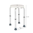 thumbnail image 2 of Clerance! Adjustable Shower Stool Tub Chair 7 Height Medical Tool-Free Assembly Bathtub Seat Bench for Safety and Stability, 2 of 6