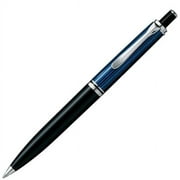 Pelikan Souveran K405 Ballpoint Pen - Black & Blue - Silver Trim