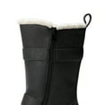 thumbnail image 4 of DREAM PAIRS Women's Flat Low Heel Mid-Calf Boots Round Toe Side Zip for Casual, Everyday, 4 of 6