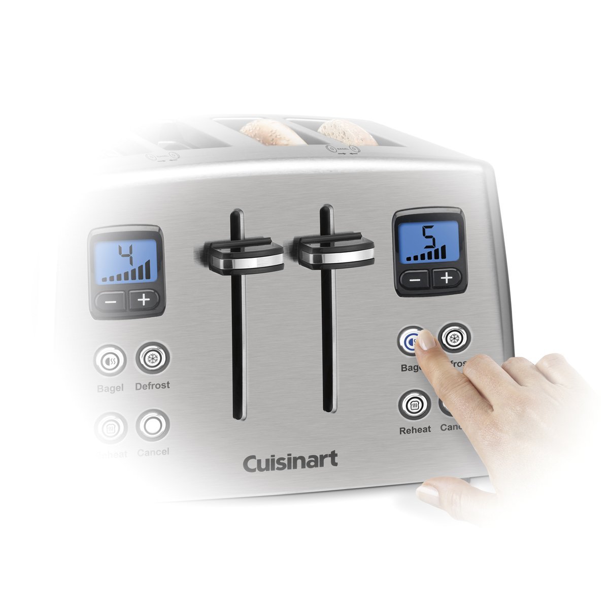 Cuisinart® 4Slice Countdown Metal Toaster Walmart Canada