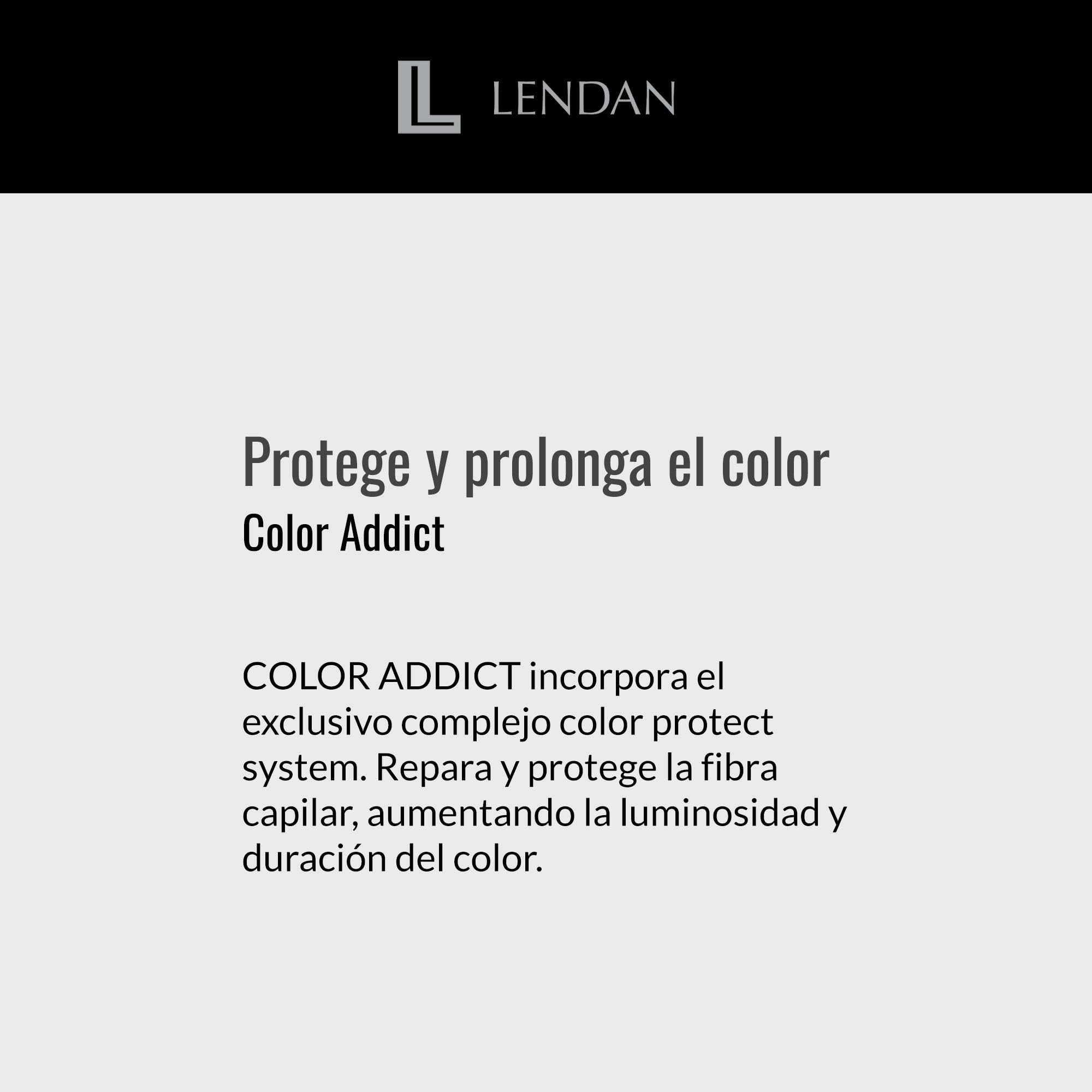 Lendan - Colored Hair Mask - Color Addict Mask - 500 ml