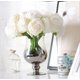 thumbnail image 4 of Flores artificiales atadas a mano, ramo de peonías de cinco cabezas, decoración del hogar (rosa claro) NikouMX Muebles, 4 of 8