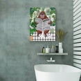 thumbnail image 5 of HFDF Bathroom Orangutan on Toilet Readg Newspaper Canvas Poster Patg Wall Art, Orangutan Prt Picture Artwork Ready to Hang for Restroom Wall Decor 20x24inch Framed, 5 of 6