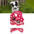 thumbnail image 4 of Dog Harness And  Set Dog Harness Leash Escape  Dog Harness Leash Breathable Dots Design Puppy Garment Belt For Walking Training Dog Harness Leash Escape, 4 of 8