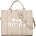 thumbnail image 1 of Bolsa de mano Tote Bag de gran capacidad color café, 1 of 3