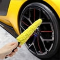 thumbnail image 5 of Esponja cepillo de lavado de ruedas de coche mango de plástico cepillo de limpieza de vehículos llantas de rueda cepillo de lavado de neumáticos cepillo de fregado automático, 5 of 5