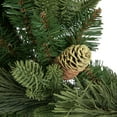 thumbnail image 3 of Vickerman 30" Emerald Mixed Fir Artificial Christmas Wreath, Unlit, 3 of 5