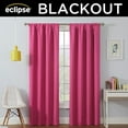 thumbnail image 5 of Eclipse Kendall Grommet Blackout Curtains, 84 In Long x 42 In Wide, Turquoise, 5 of 122
