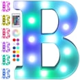 thumbnail image 1 of Luces LED con letras, luz nocturna con forma de marquesina y colorida, 1 of 6