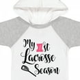 thumbnail image 4 of Inktastic My 1st Lacrosse Season Girls Baby Bodysuit, 4 of 5
