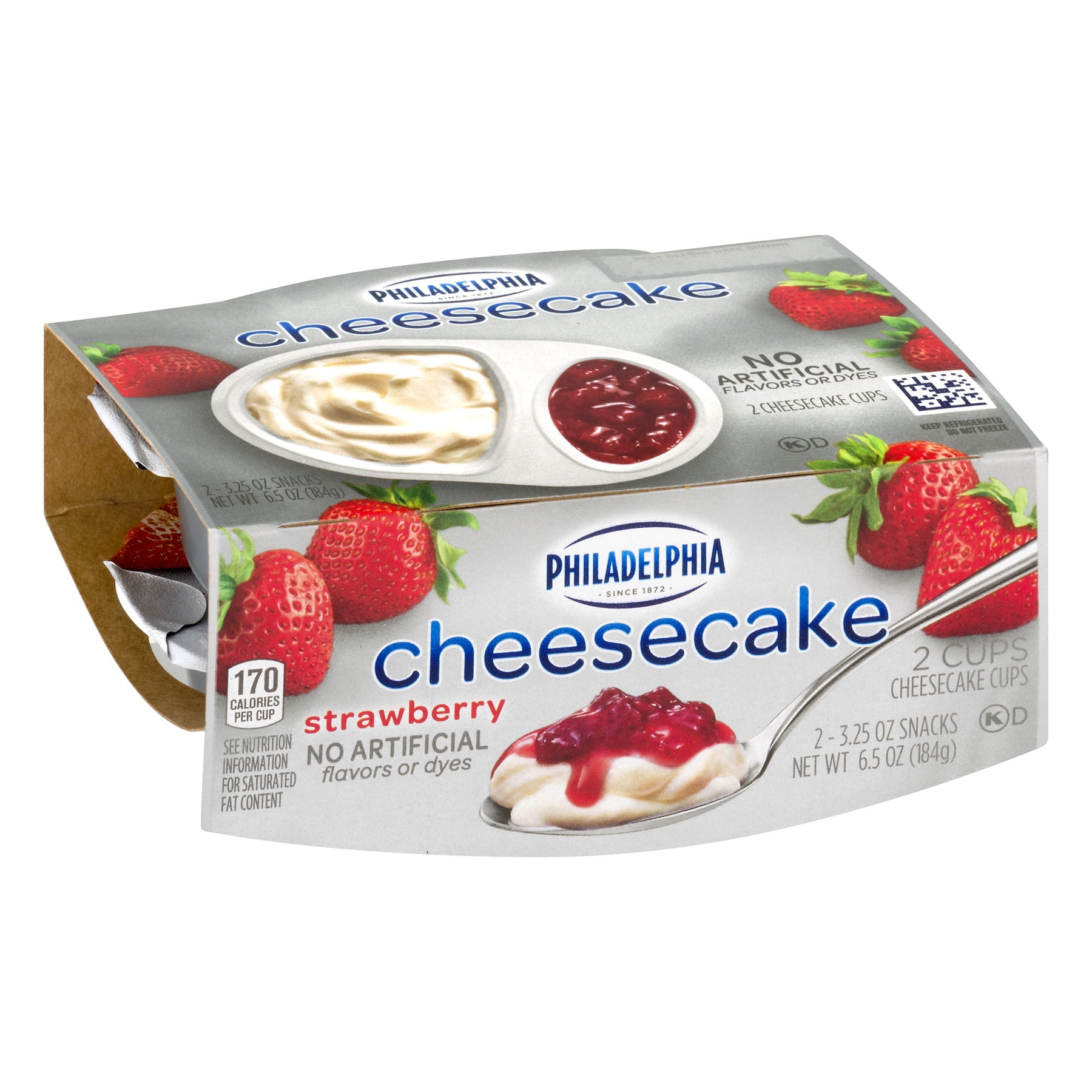 philadelphia strawberry cheesecake snack bars