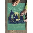 thumbnail image 3 of Lake Life Series, Hike Life (19x27 inches, Premium 500 Piece Jigsaw Puzzle for Adults and Family, Made in USA), 3 of 4