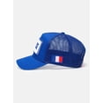 thumbnail image 3 of FIFA World Cup 2026 Rubber Country Patch Trucker Soccer Cap - France, 3 of 6