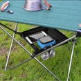 thumbnail image 2 of Yeacher Outdoor Camping Portable Foldable Storage Hanging Basket Camping Mesh Storage Package Mesh Rack, 2 of 7