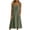 Army Green, variant on Atogsazn Women's Summer Linen Midi Dress Casual Button Sleeveless Flowy Dresses with Pocket A-Line Sundress Hot Pink L Fashion