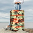 thumbnail image 4 of Wukai Colorful Hawaii Palms Elastic Luggage Cover: Personalized Protection for Your Suitcase - Fits 19~29-inch, Washable & Durable Travel Companion-X-Large, 4 of 8