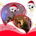 thumbnail image 2 of Christmas Tree Topper Decoration 1 Pack, Santa Hat And Soccer Ball Design, Lightweight Festive For Party Studios, 2 of 6