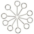 thumbnail image 1 of Shisuyan Eye Hooks Screw Eye Design 10Pcs 2.5In, 1 of 8
