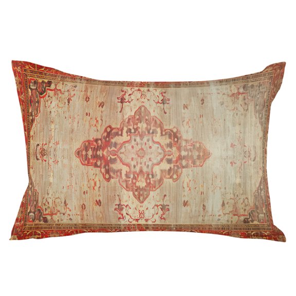 Abstract Bohemian Minimalist Paint Queen Size Pillow Cover, Pillowcase Protectors with Zipper, Breathable Decorative Throw Pillow Case Cover, Pillow Shams for Couch Sofa 20x30Inch