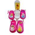 thumbnail image 2 of Hermoso teléfono móvil analógico con tapa vintage con iluminación musical para niños, juguete interactivo para padres e hijos, regalo de vacaciones para niñas, 2 of 4