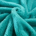 thumbnail image 2 of Home Soft Things Heavy Faux Fur 2 Piece Throw Pillow Cover Set - Blue Turqoise - 20" x 20", 2 of 5