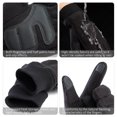 thumbnail image 1 of Cálidos hombres polar pantalla táctil esquí a prueba de viento dedo completo ciclismo guantes térmicos JShteea Accesorios para bicicletas, 1 of 9