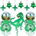 thumbnail image 1 of Decoraciones de fiesta temáticas de dinosaurios de Jurassic World, vajilla desechable, plato, mantel, globos, suministros de fiesta de cumpleaños para niños, 1 of 4