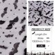 thumbnail image 2 of Tela de tul negro de 2,2 yardas con estampado de estrellas y lunas - 150 cm de ancho. Malla para estampado en caliente, ideal para confección artesanal de ropa y decoración del hogar., 2 of 9