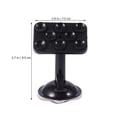 thumbnail image 3 of Soporte universal para teléfono de coche con ventosa de silicona de 8 puntos, giratorio de 360 grados (negro), 3 of 5
