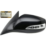 New Original Equipment Outside Mirrors Left Heated Power w/Signal 876102M130 fits 2010-2015 Hyundai Genesis Coupe
