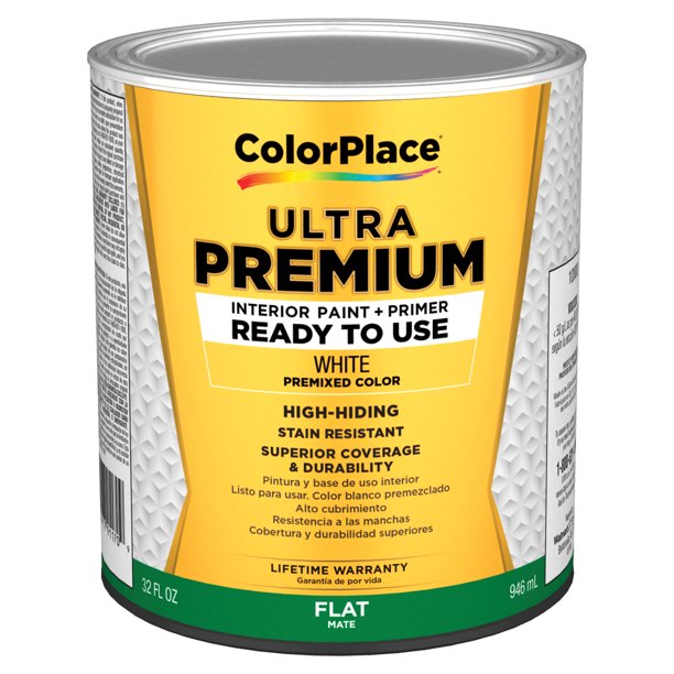 ColorPlace Ultra Exterior Paint & Primer, SemiGloss, Accent Base, 1