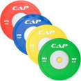 thumbnail image 3 of CAP 2" Olympic Competition Rubber Bumper Weight Plate with Steel Hub, 15 KG (33 lbs) Single, 3 of 6