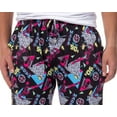 thumbnail image 3 of Marvel Comics Mens' Deadpool Retro Made In The '90s Sleep Pajama Pants, 3 of 6