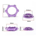 thumbnail image 5 of Bike Hub Adapter Center Lock To 6 Hole Adapter Mountain Bicycle Hubs Middle Lock Conversion Seat 6 Bolt Rotor Disc Brake Cycling, 5 of 8
