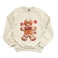 thumbnail image 3 of Gingerbread Patchwork Print -  Women's Sweatshirt, 3 of 12