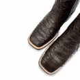thumbnail image 3 of The Western Shops Mens Python Print Embossed Short Ankle Cowboy Leather Boot, 3 of 5