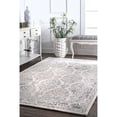 thumbnail image 2 of nuLOOM Krause Gris 3' x 5' Tapis de Surface, 2 of 2