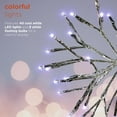 thumbnail image 5 of Alpine Corporation 10" Iron Twig Light-Up Snowflake Holiday Ornament, White, 5 of 14