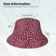 thumbnail image 3 of Balery Rose Leopard Print Sombreros para el sol para hombre y mujer, sombrero de pescador con UPF 50+, 3 of 6