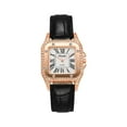 thumbnail image 1 of HBFAGFB Womens Watch Fashion SimpleSquare Diamond Belt Ladies Watch Versatile Daily Wear Black, 1 of 3