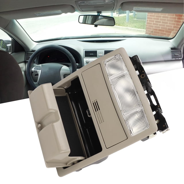 Over Head Console Lamp Assy, Perfect Fit 63650 33271 E0 Wear Resistant Replacement with Glasses Case for