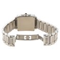thumbnail image 2 of men's 96e104 diamond accented stainless steel bracelet watch, 2 of 3