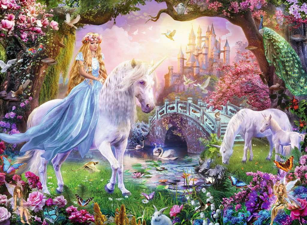 Unicorn Magic, a 100piece Puzzle by Ravensburger