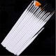 thumbnail image 3 of 15 Pcs/Set Nail Art Liner Brush Acrylic UV Gel Drawing Painting Pen Manicure Tools (White), 3 of 3