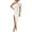 formal Evening Gowns for Women-A11 White, variant on Mifsaly formal Evening Gowns for Women One Shoulder Ruffle Wrap Dress Elegant Cocktail Party Wedding Guest Dresses High Split Fashion Spring Summer Outfits 2026 S