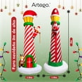 thumbnail image 4 of Inflable de Navidad modelo Faro lighthouse de santa mega gigante de 3m de alto con luces led Christmas Inflatable Decoración Navideña Artego, 4 of 8