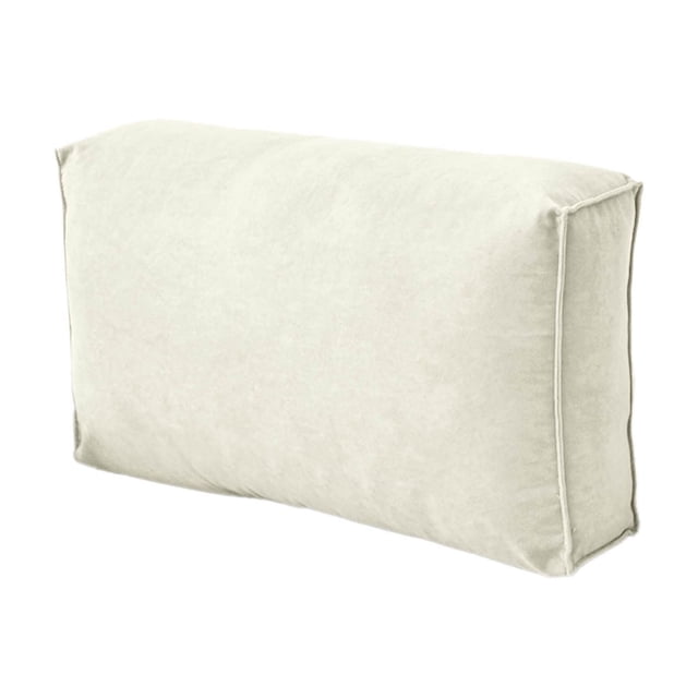 Couch Back Cushion for Replacement Sofa Back Support with Removable Velvet Cover Daybed Reading Lumbar Support Waist Cushion for Sofa Bedside Window