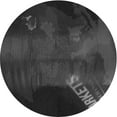 thumbnail image 1 of Ahgly Tapis Rond Lavable en Machine Intérieur Transitionnel Gris Carbone, 7 Pieds Rond, 1 of 7