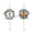 Cross, variant on FLOPESN DIY Parrot Diamond Sunlight Capturer Art Hanging Ornament, 8.07*8.07 inch, Double-Sided PETHome Decor ,Stress-Relieving Handmade Gift