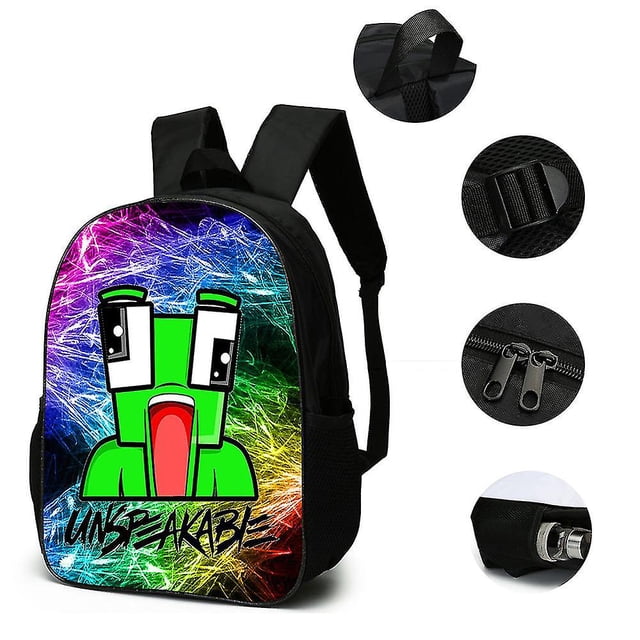 Unspeakable Print Kids Backpack Rucksack Student School Bag Travel Bag Gift